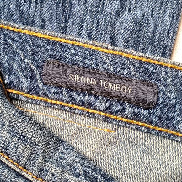 Lucky Brand Womens 12/31 NWT Sienna Tomboy Straight Leg Jean Distressed Blue - Picture 8 of 12